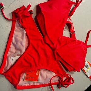 Gianni Bini Vibrant Red Swimwear